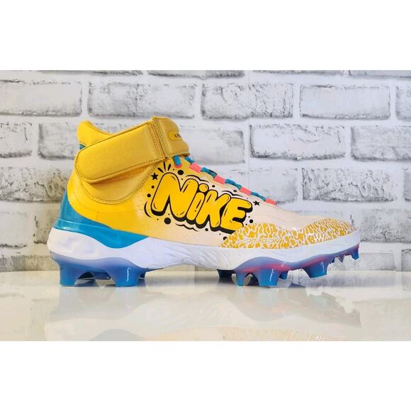 Men\'s Nike Alpha Huarache PE Baseball Cleats Sample NY Mets HJ7965-700 Size 15 main image 5